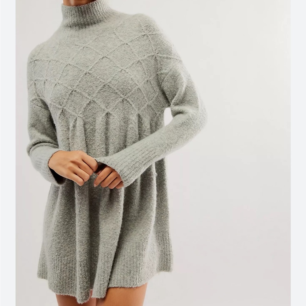 Jaci Long Sleeve Mock Neck Sweater Dress